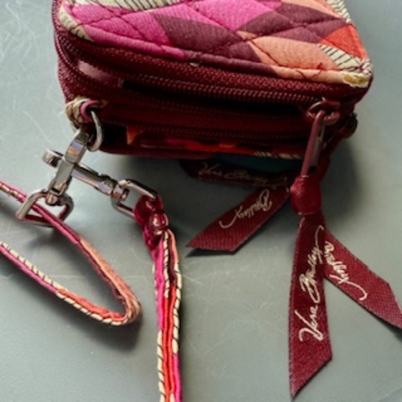 Vera Bradley Pink and Red Crossbody Bag - Picture 7 of 7